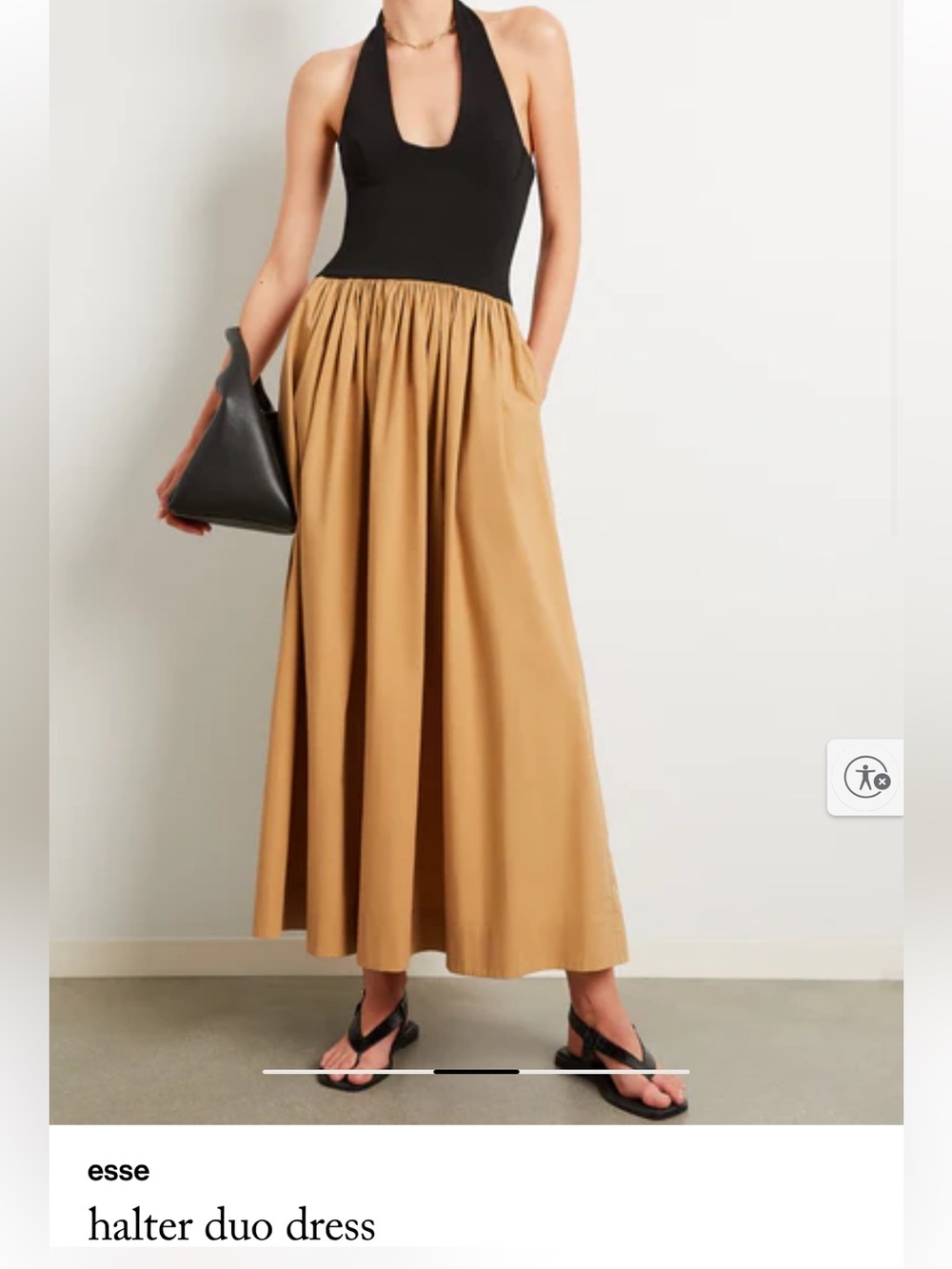 Esse Duo Halter Dress